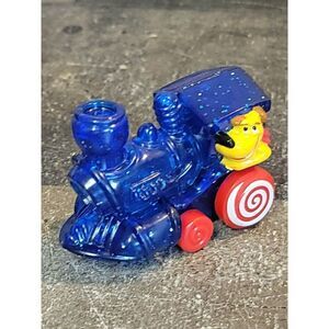 McDonald's 1991 Back to the Future train‎ blue glitter dog toy figure